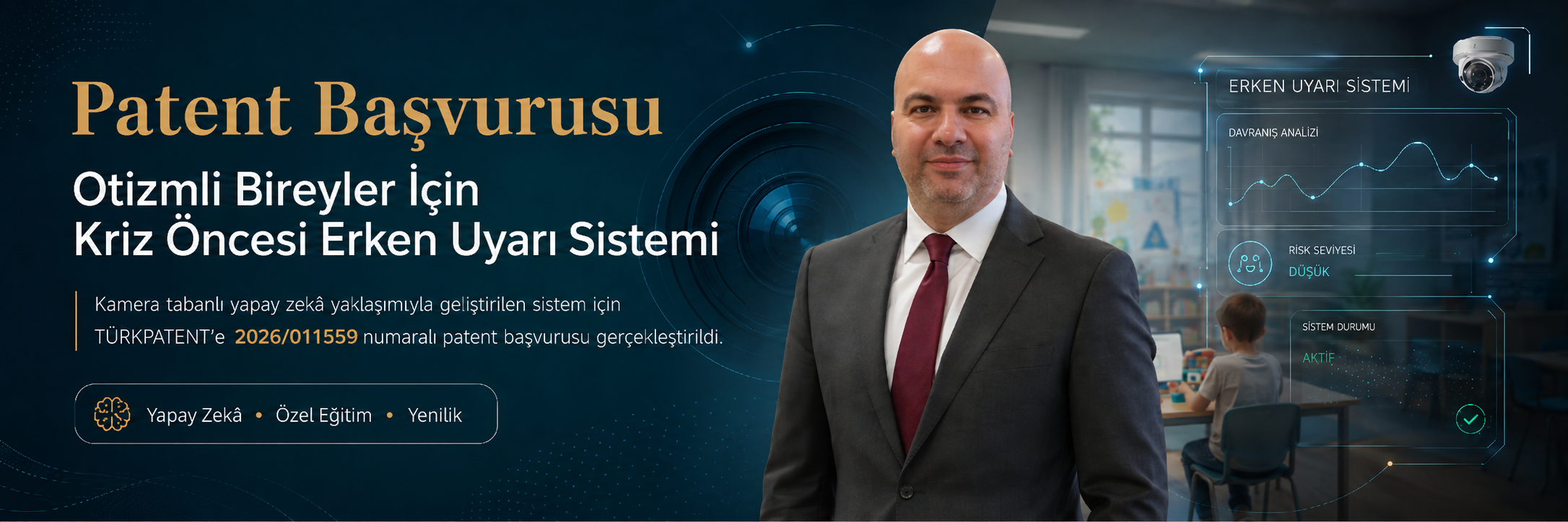 Patent başvurusu bannerı